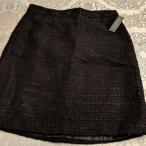 NWT Black and Silver Skirt